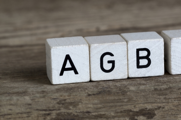 Icon General Terms and Conditions, Letters on Dice