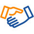 Logo featuring stylized letters 'PSD' in orange and blue, combined with a graphic telephone symbol.